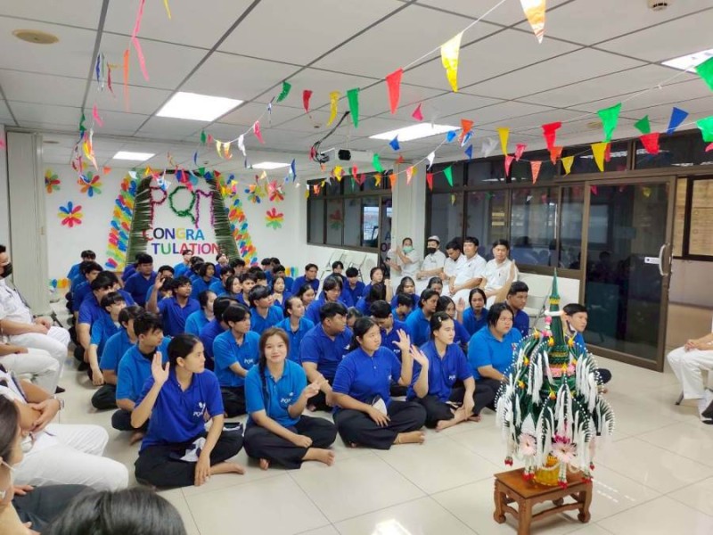 กิจกรรมผูกข้อต่อแขน นักศึกษาฝึกงานทวิภาคี เนื่องจากจบการฝึกประสบการณ์วิชาชีพ โดยมีพนักงานระดับผู้จัดการ และหัวหน้างาน แต่ละแผนกเข้าร่วมกิจกรรมเพื่อผูกแขนกล่าวคำอวยพรและแสดงความยินดีในการจบฝึกประสบการณ์ ร่วมถึงในกิจกรรมได้มีการเลี้ยงอาหารให้กับน้อง ๆ เมื่อวันที่ 20 กันยายน 2568
